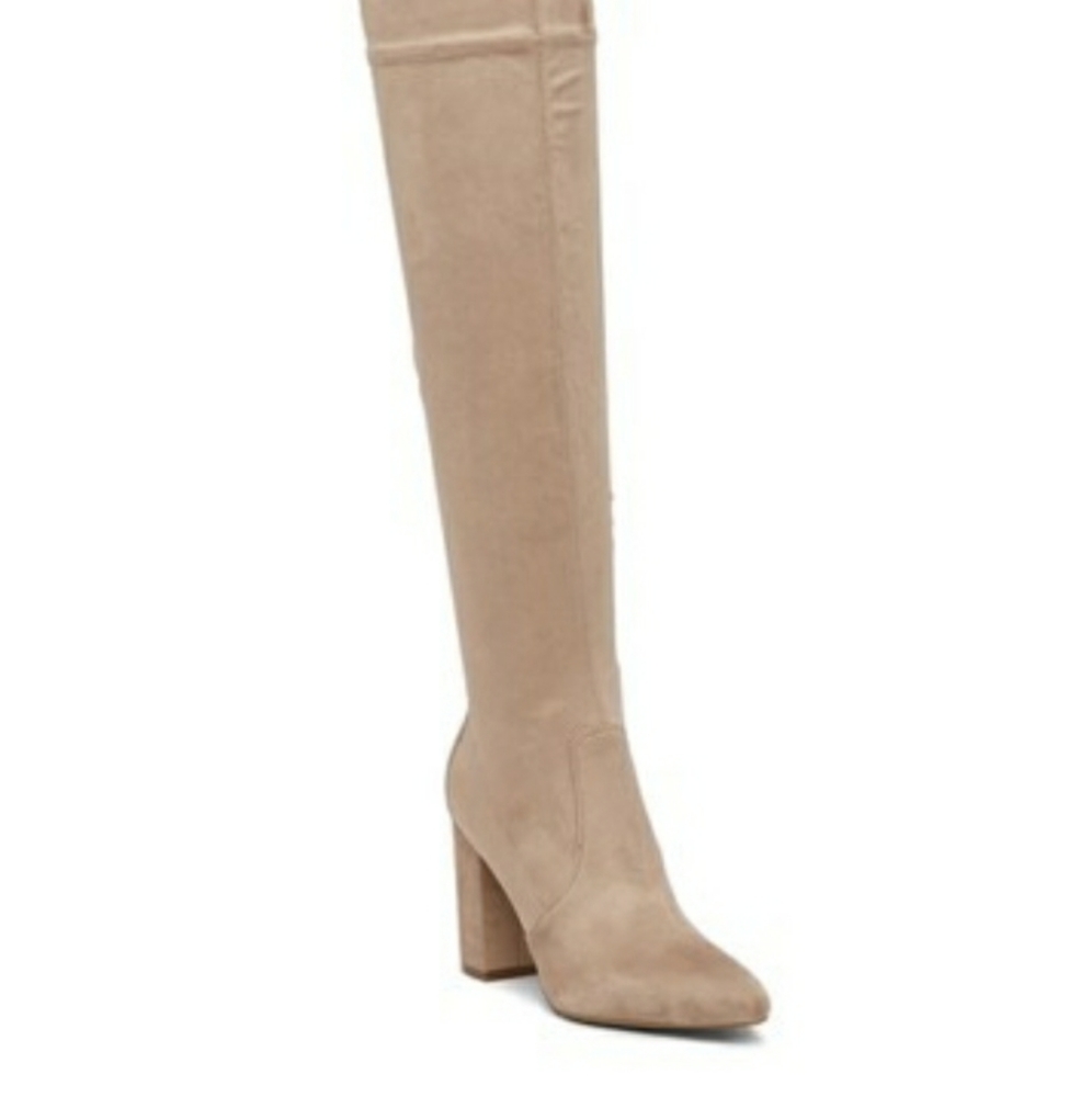New Guess Thigh High Suede Boots